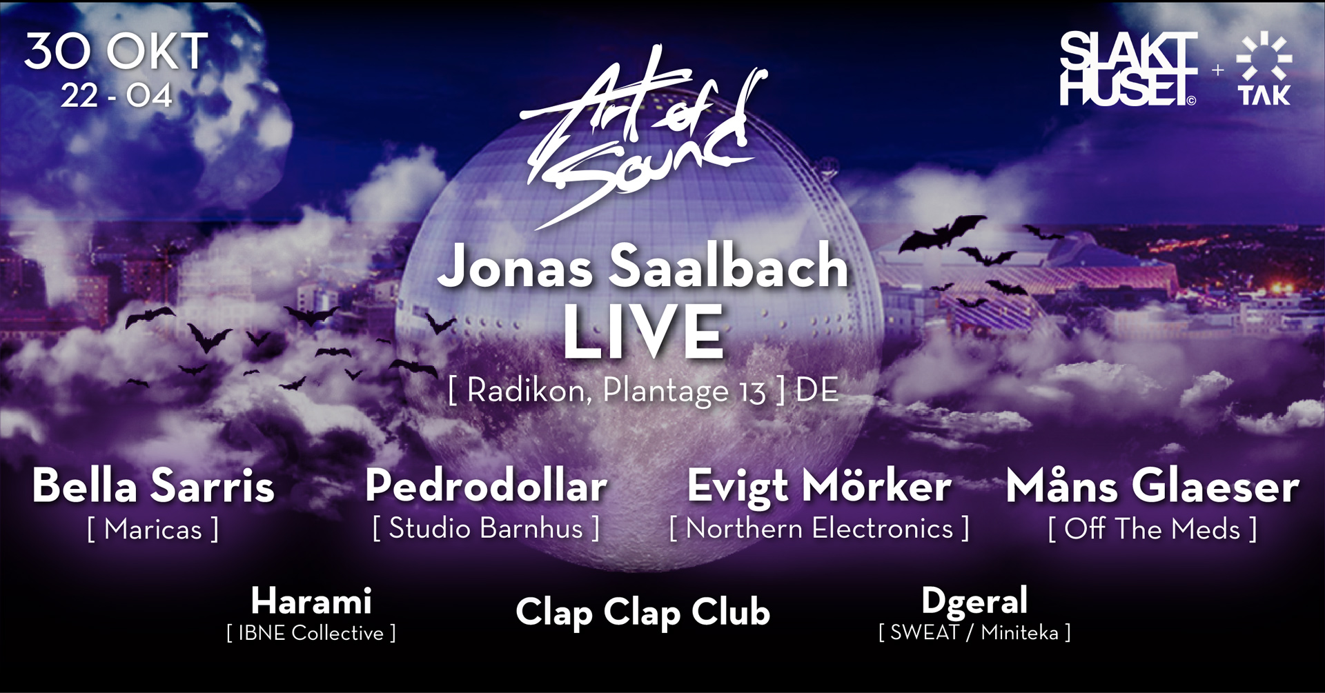 Okt 30: Art of Sound - Jonas Saalbach (LIVE)